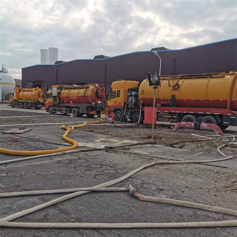 乐平污水池清理